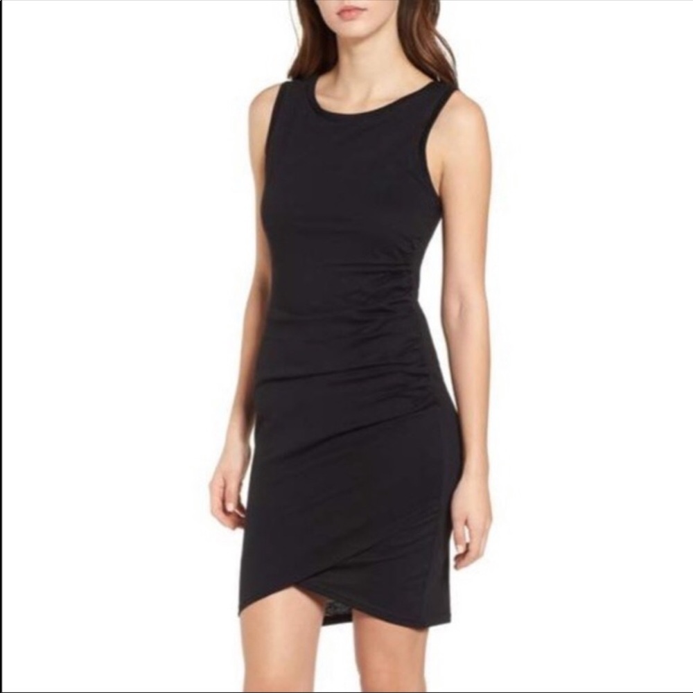 Leith ruched body con dress
